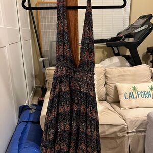 Lost + Wander Floral Halter Dress